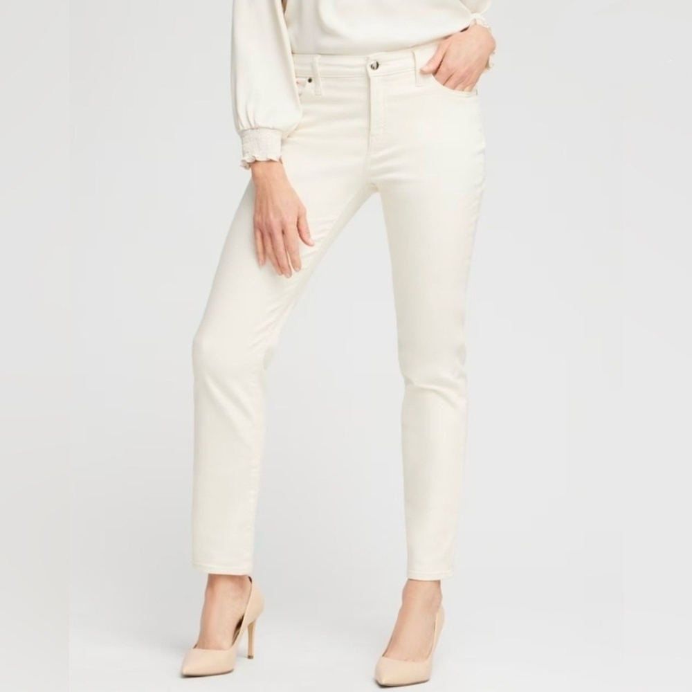 VTG The Limited White Skinny Jean Leggings Size 2R